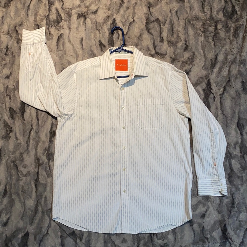 NWOT Tommy Bahama Men’s cotton Oxford. Sz L